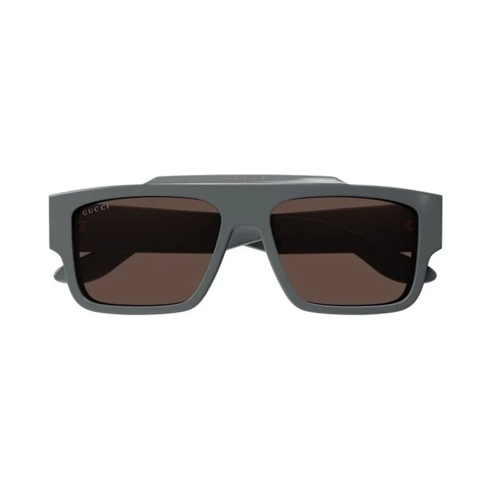 NEW GG1460S 003 GUCCI SUNGLASSES MEN GREY SQUARE EYEWEAR